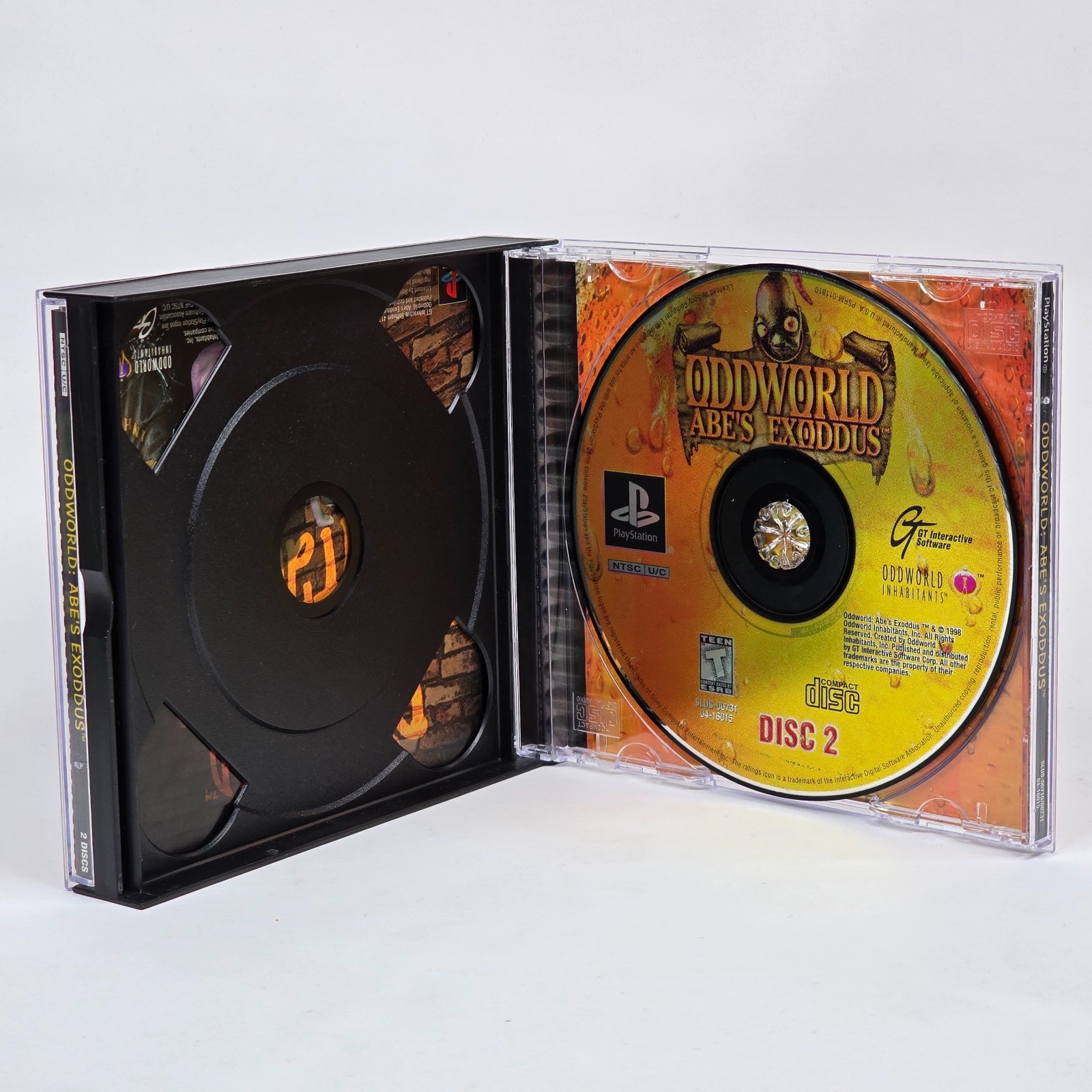 💿 REFURBISHED Oddworld: Abe’s Exoddus (PlayStation 1 PS1) CIB & TESTED 💿