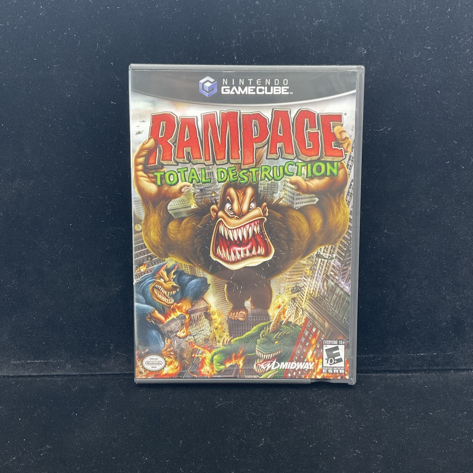 Rampage: Total Destruction (GameCube) Tested & CIB+ Clean 1 YR Warranty Mint