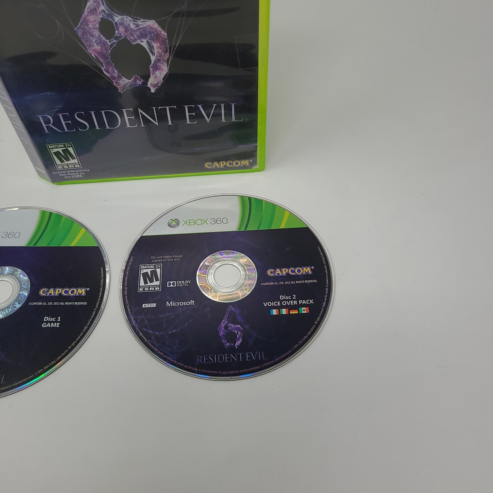 Resident Evil 6 (Microsoft Xbox 360, 2012) Complete CIB Tested Complete Working