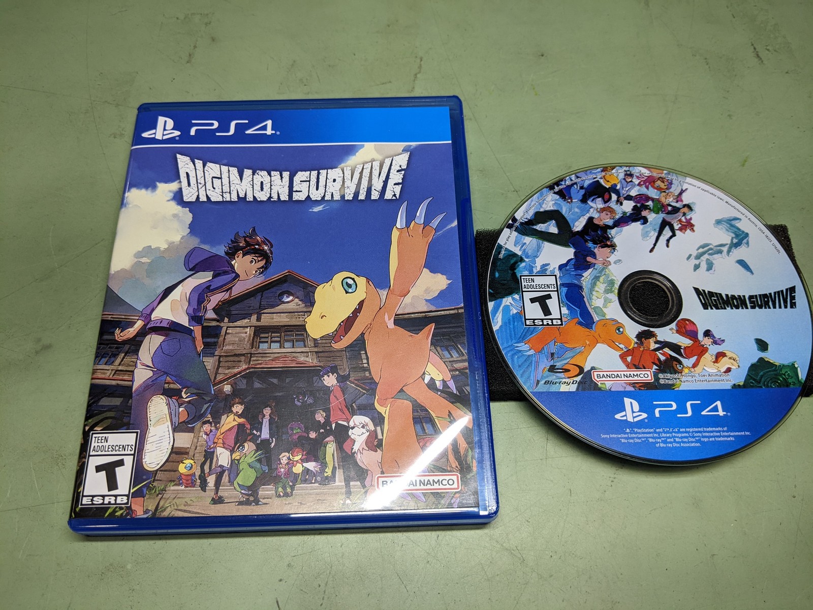 Digimon Survive Sony PlayStation 4 Disk and Case