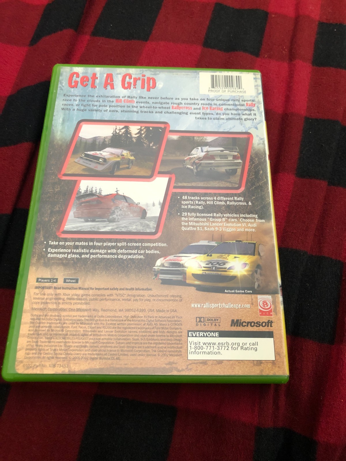 Rallisport Challenge Microsoft Xbox 2002 Case Manual Disc Tested Great Authentic
