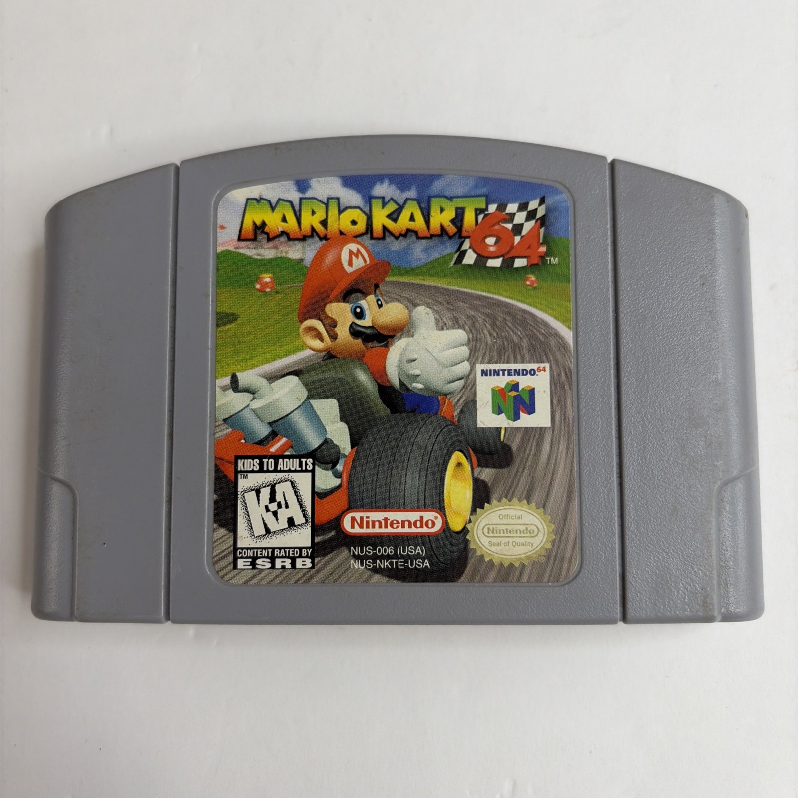 Mario Kart 64 (Nintendo N64, 1997) Authentic – Cartridge Only – Tested & Working