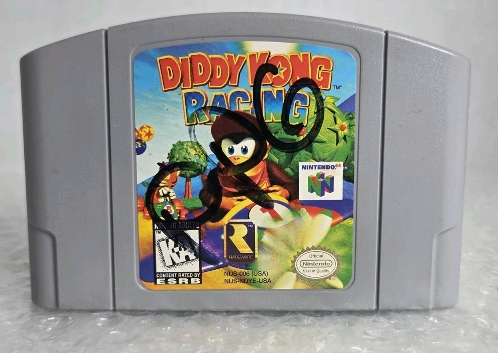 Diddy Kong Racing N64 Nintendo 64 1997 Tested Authentic OEM Cleaned Rare Games