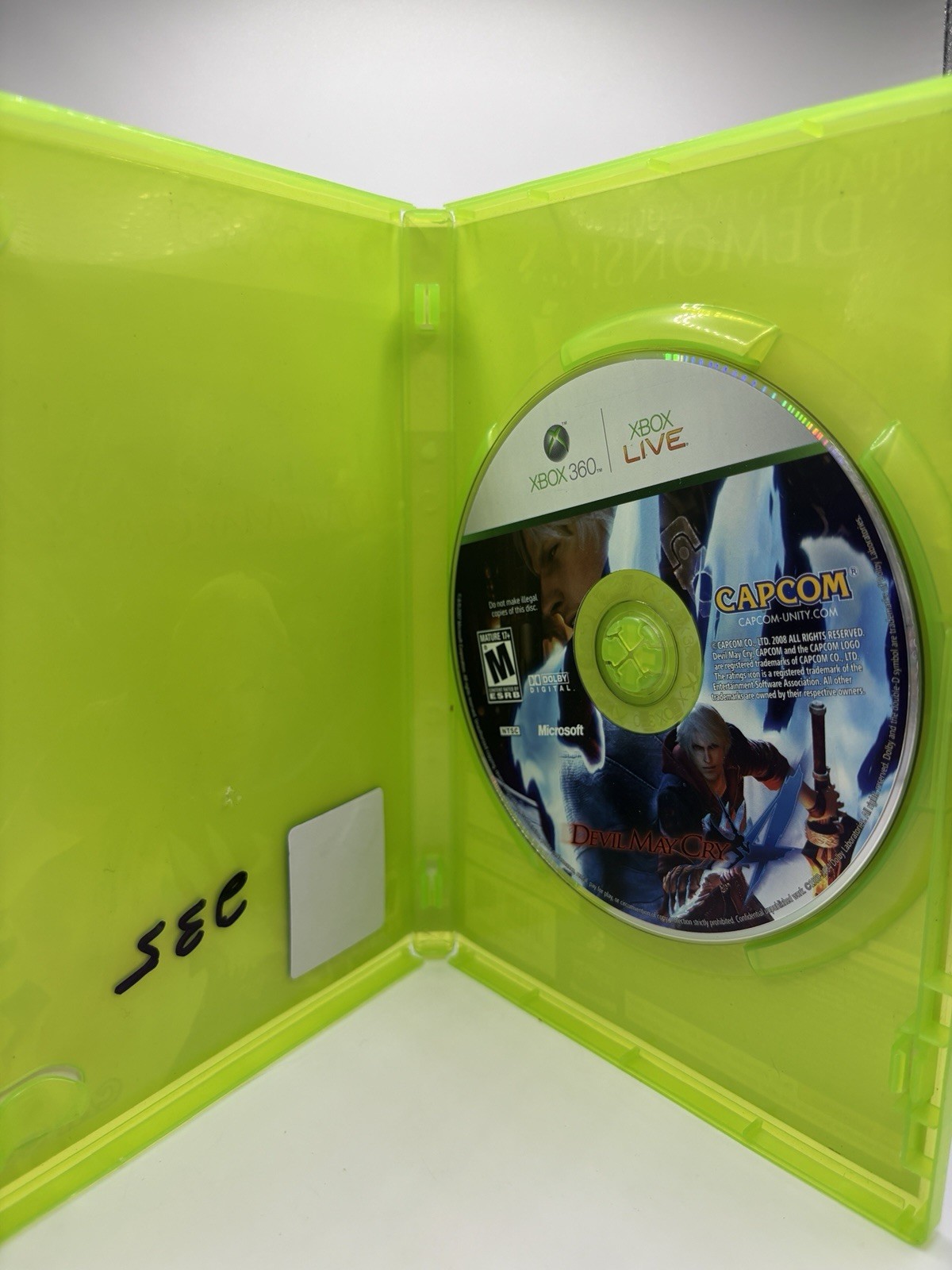 Devil May Cry 4 Dmc (Microsoft Xbox 360) TESTED & Working