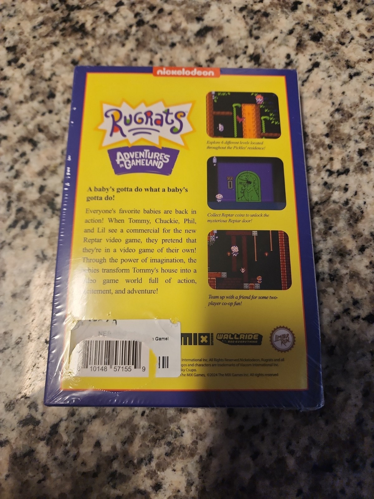 Rugrats: Adventures in Gameland (LRG, Limited Run Games) Partial Sealed