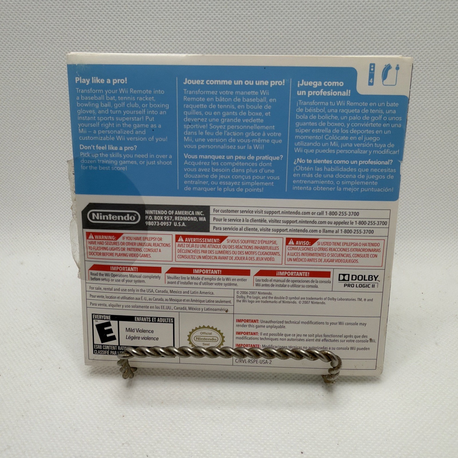 Wii Sports (Nintendo Wii, 2006)
