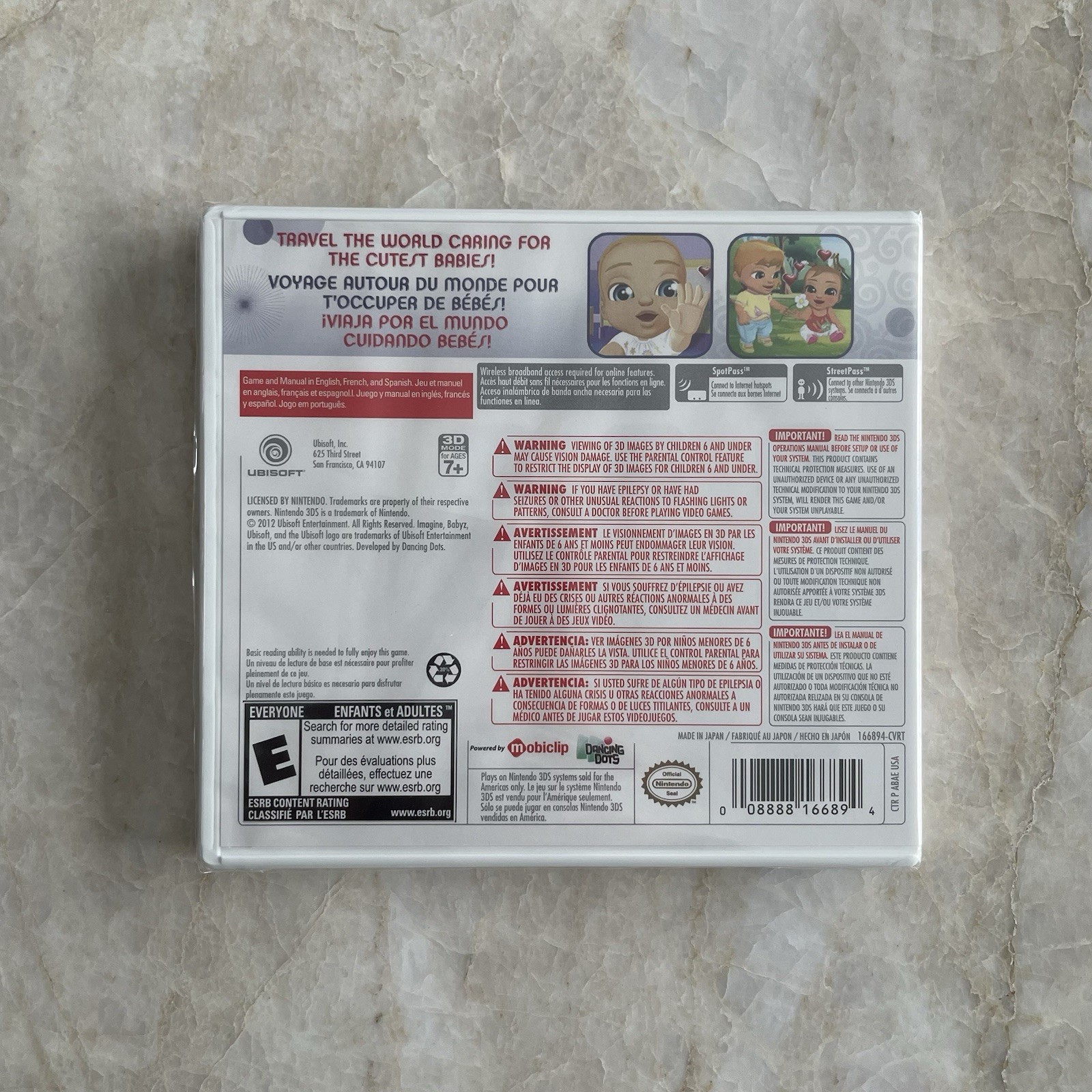 New Factory-Sealed Imagine Babyz Games for Nintendo 3DS