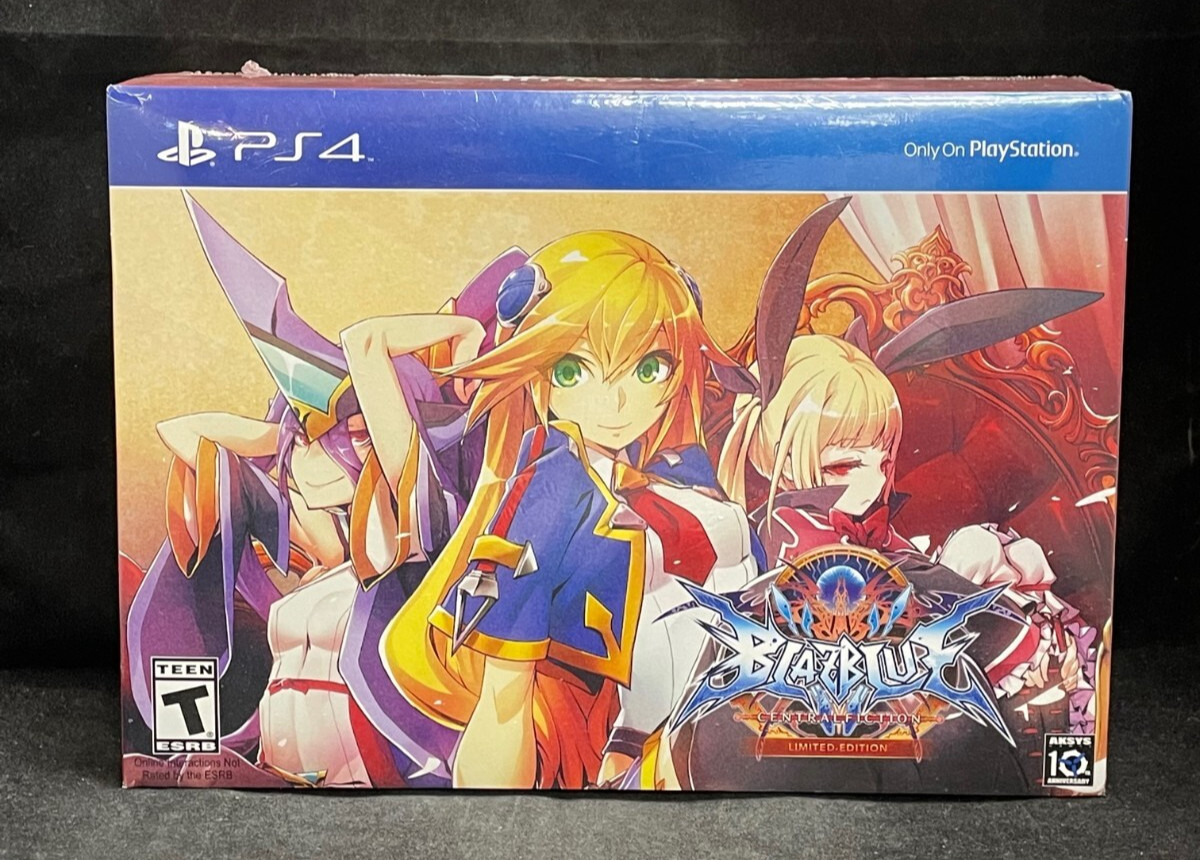 Blazblue: Central Fiction Limited Edition (PS4/ PlayStation 4) BRAND NEW