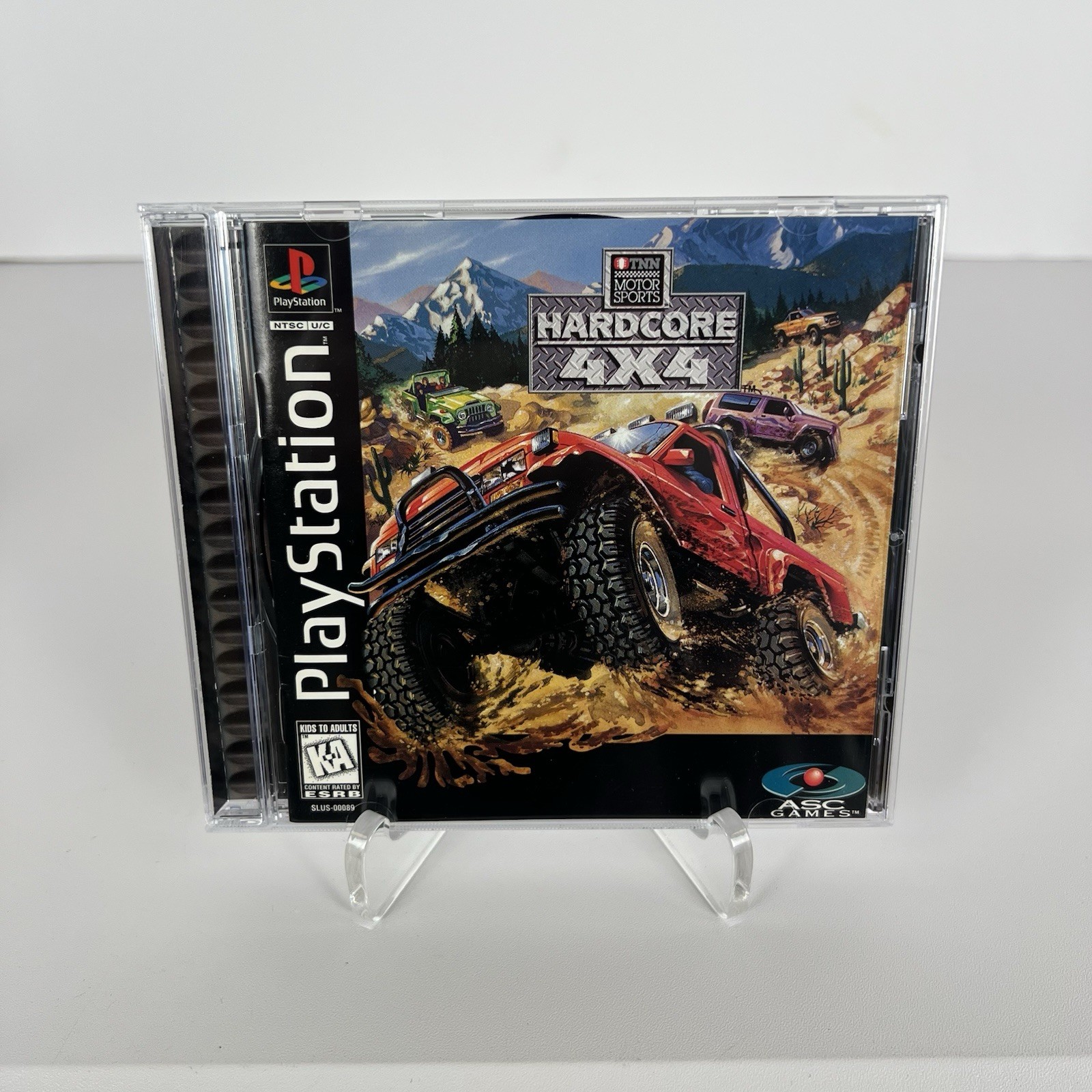 TNN Motorsports HardCore 4×4 (Sony PlayStation 1, 1996) PS1 Complete CIB