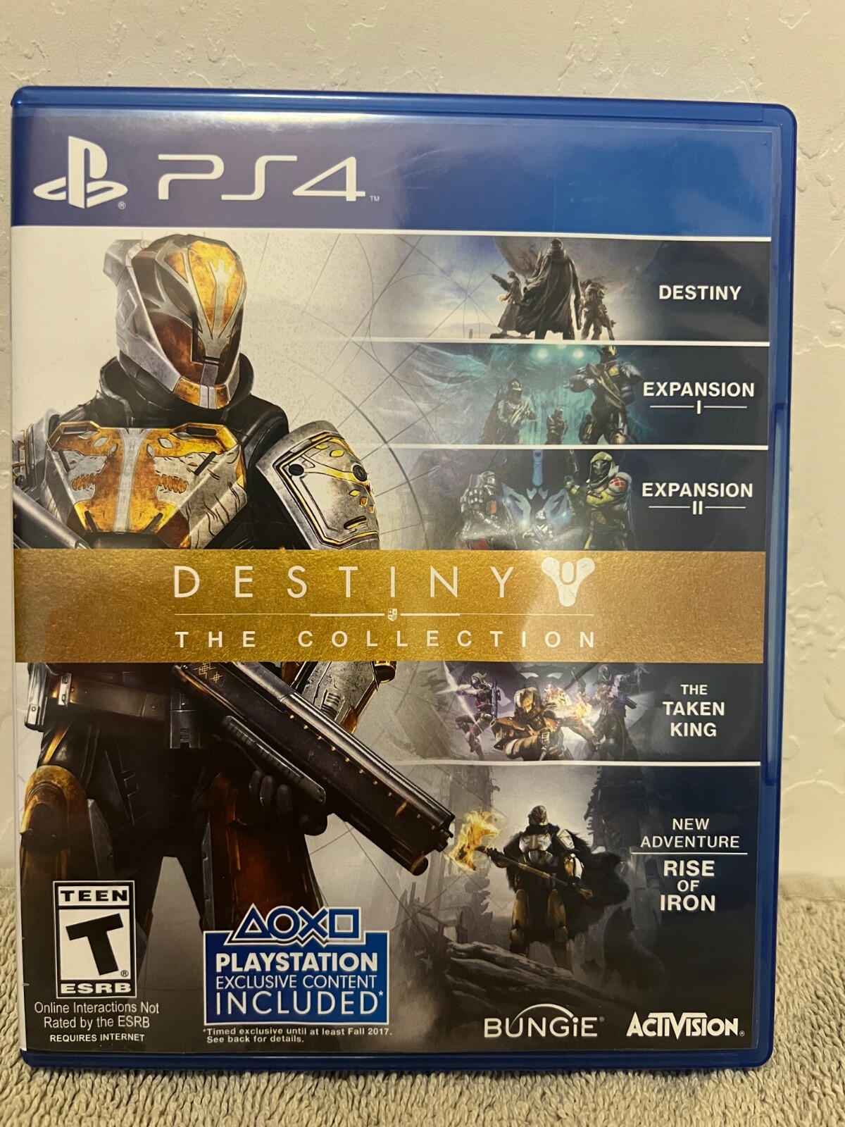 Destiny: The Collection (Sony PlayStation 4, 2016) working copy