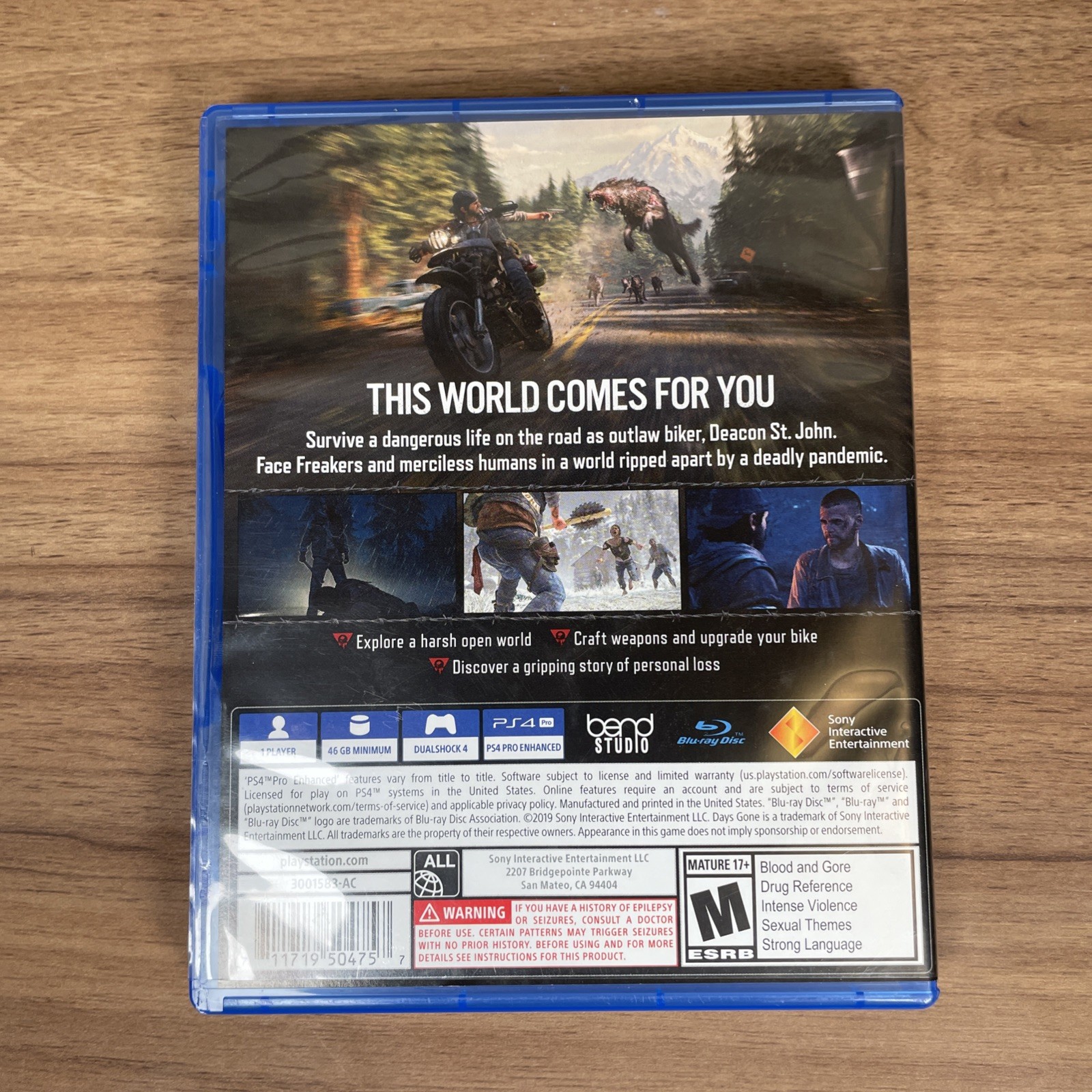 Days Gone – Sony PlayStation 4