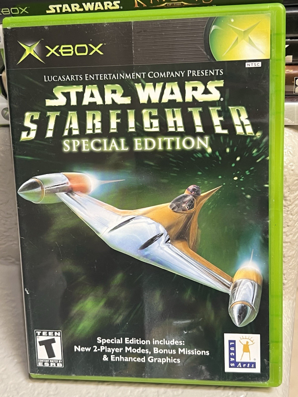 Star Wars Starfighter Special Edition Xbox CIB NTSC-U/C T 2002