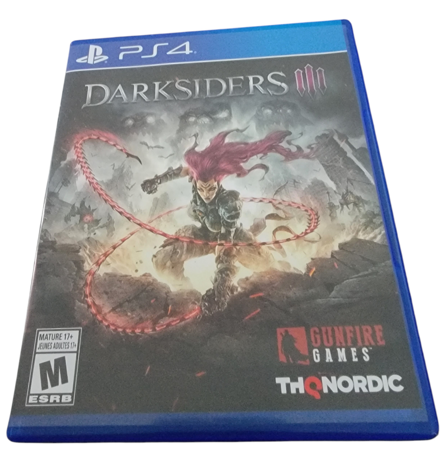Darksiders III PS4 PlayStation 4 Complete CIB Tested THQ Nordic Gunfire Games