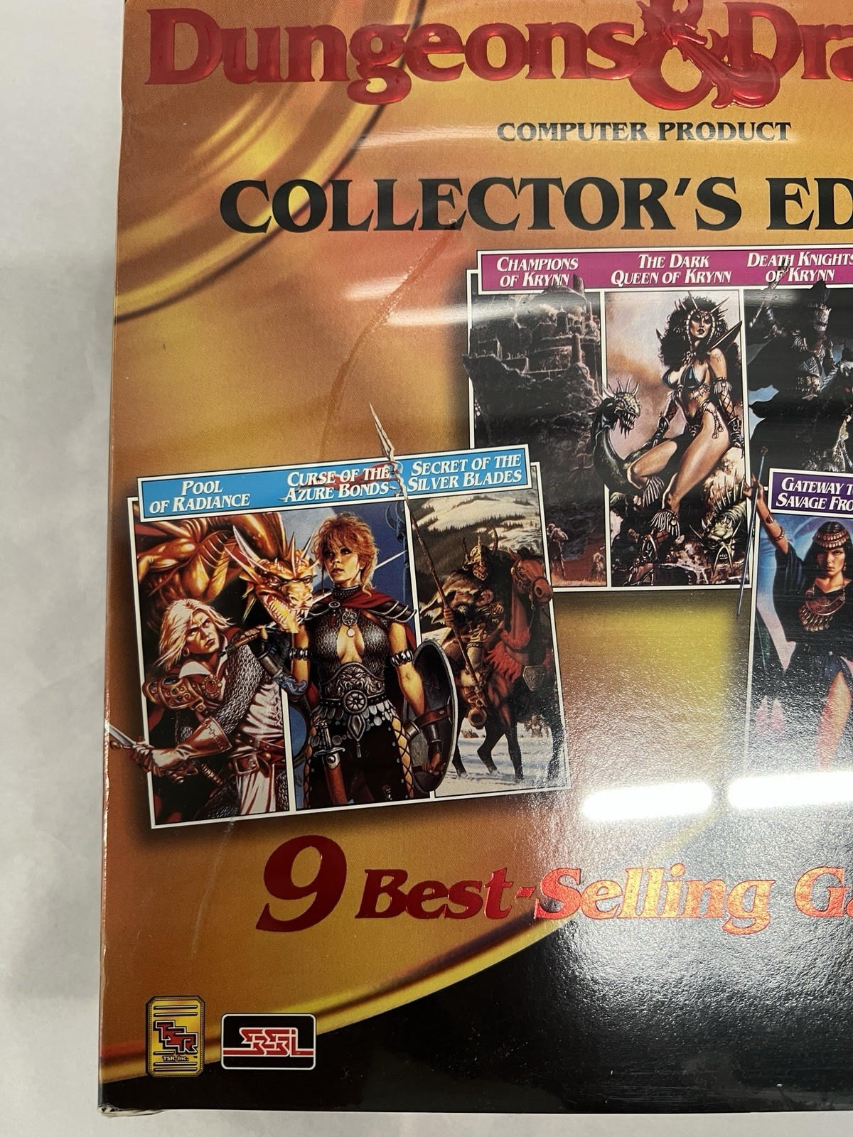 AD&D Collector’s Edition 9 Games PC Big Box (1994) Factory Sealed