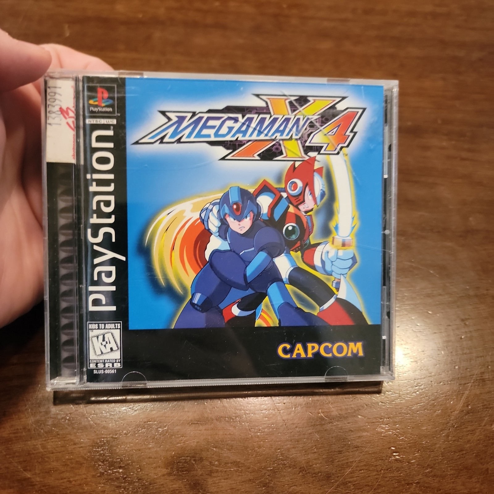 Mega Man X4 (PlayStation 1, 1997) Complete CIB – Tested – Authentic –