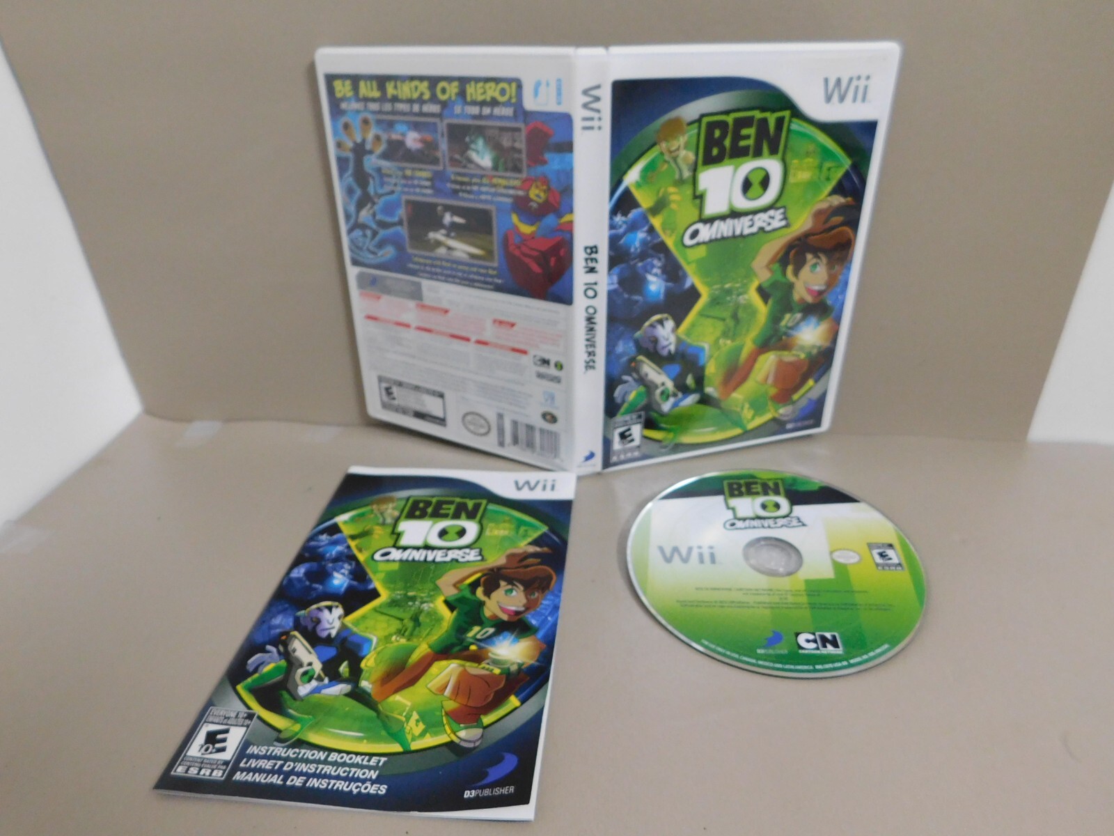 Ben 10: Omniverse (Nintendo Wii, 2012) Complete CIB Clean Disc Tested Works
