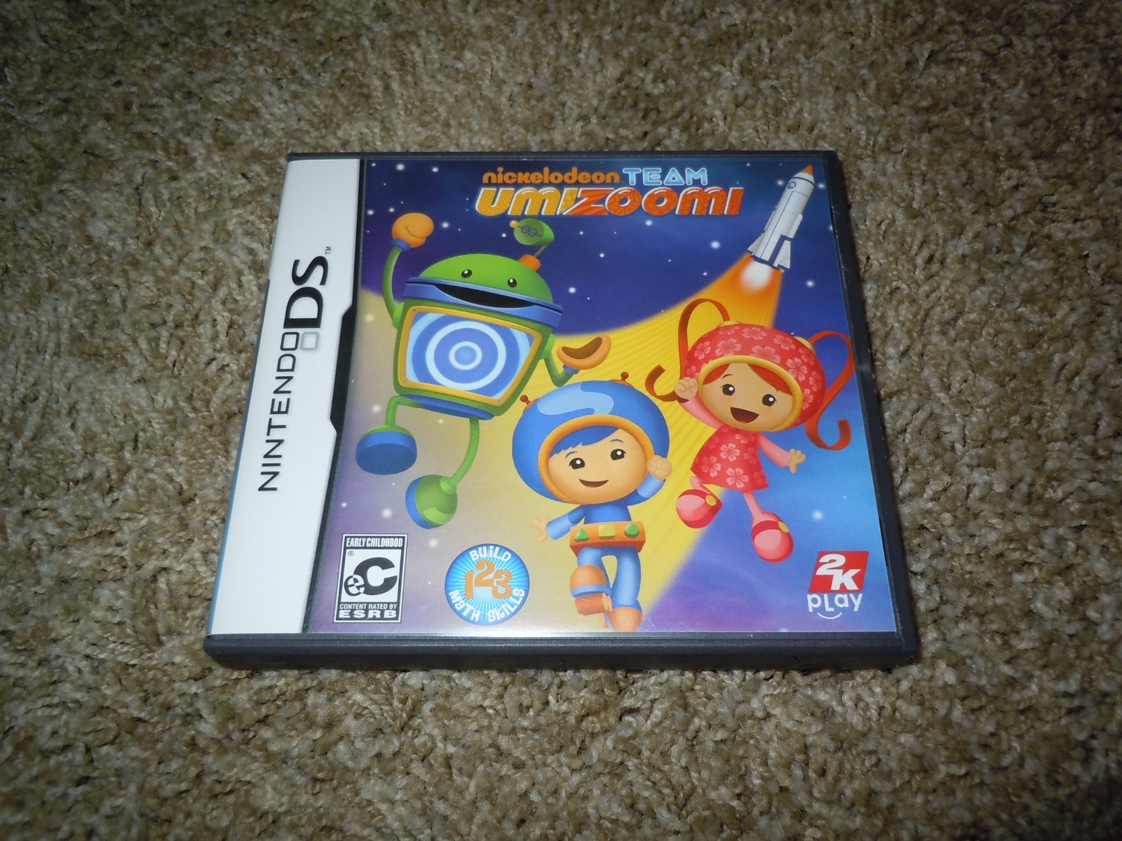 Nickelodeon Team Umizoomi Complete CIB Box Manual Inserts Nintendo DS NES 2011