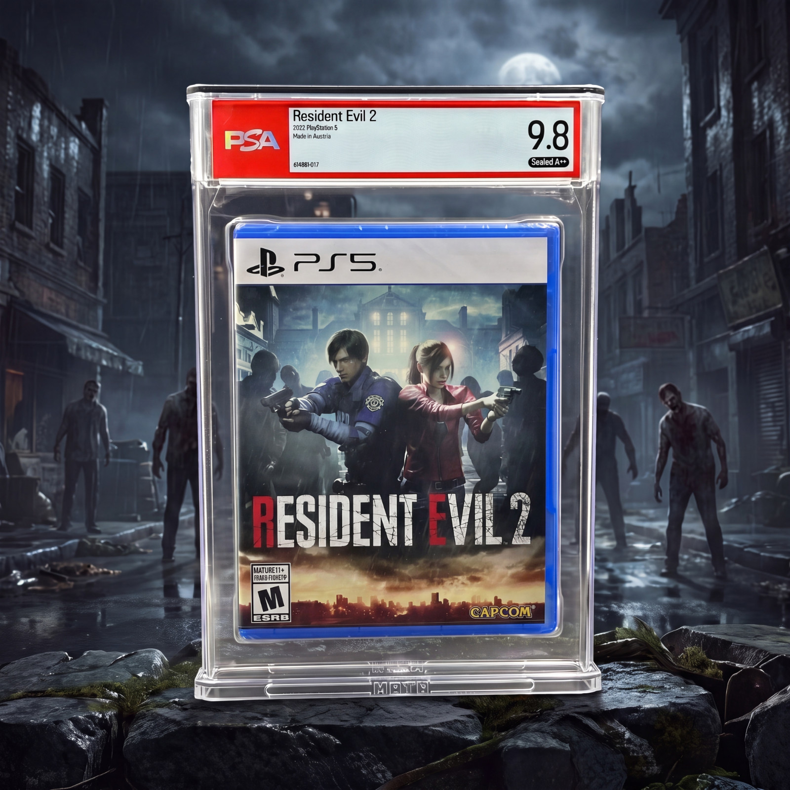 Resident Evil 2 • PSA 9.8 A++ • PlayStation 5