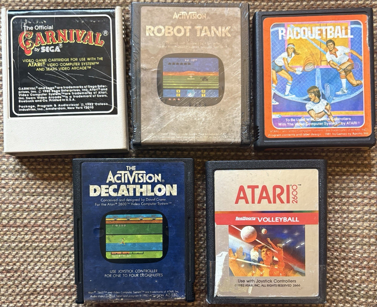 ATARI 2600 Game Bundle