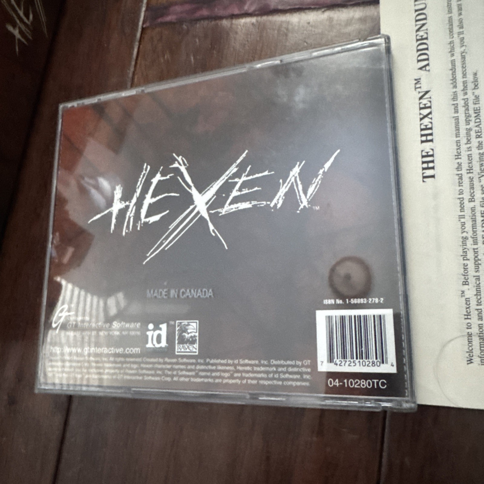 Hexen (PC, CD) shooter *id Software* Big Box complete
