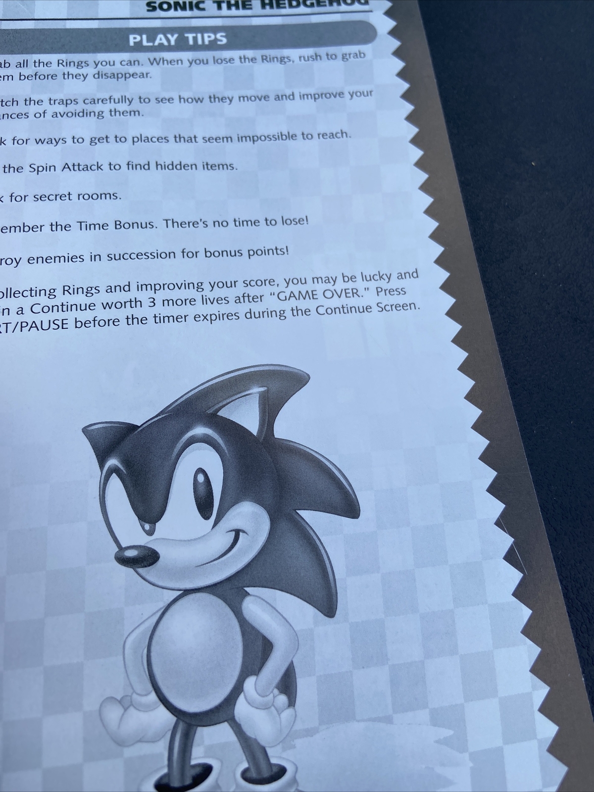 Sonic Mega Collection (Nintendo GameCube, 2002) AUTHENTIC MANUAL ONLY