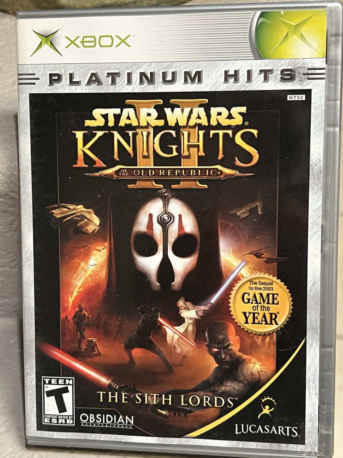 Star Wars Knights of the Old Republic II: The Sith Lords PH Xbox Tested