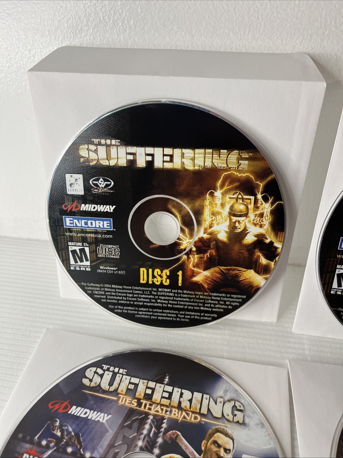 The Suffering & Ties That Bind PC – Bonus – RARE Mature Adult Horror WINDOWS EUC