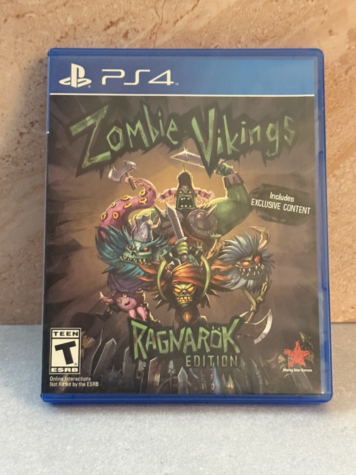 Rising Star Games Zombie Vikings Ragnarök Edition PS4 Action Beat ‘Em Up T
