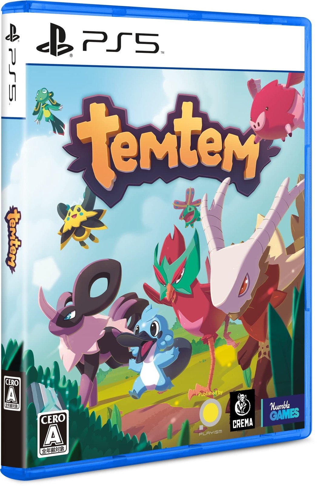 Temtem DX Edition Japanese version Japan English Sony PlayStation 5 PS5 SEALED