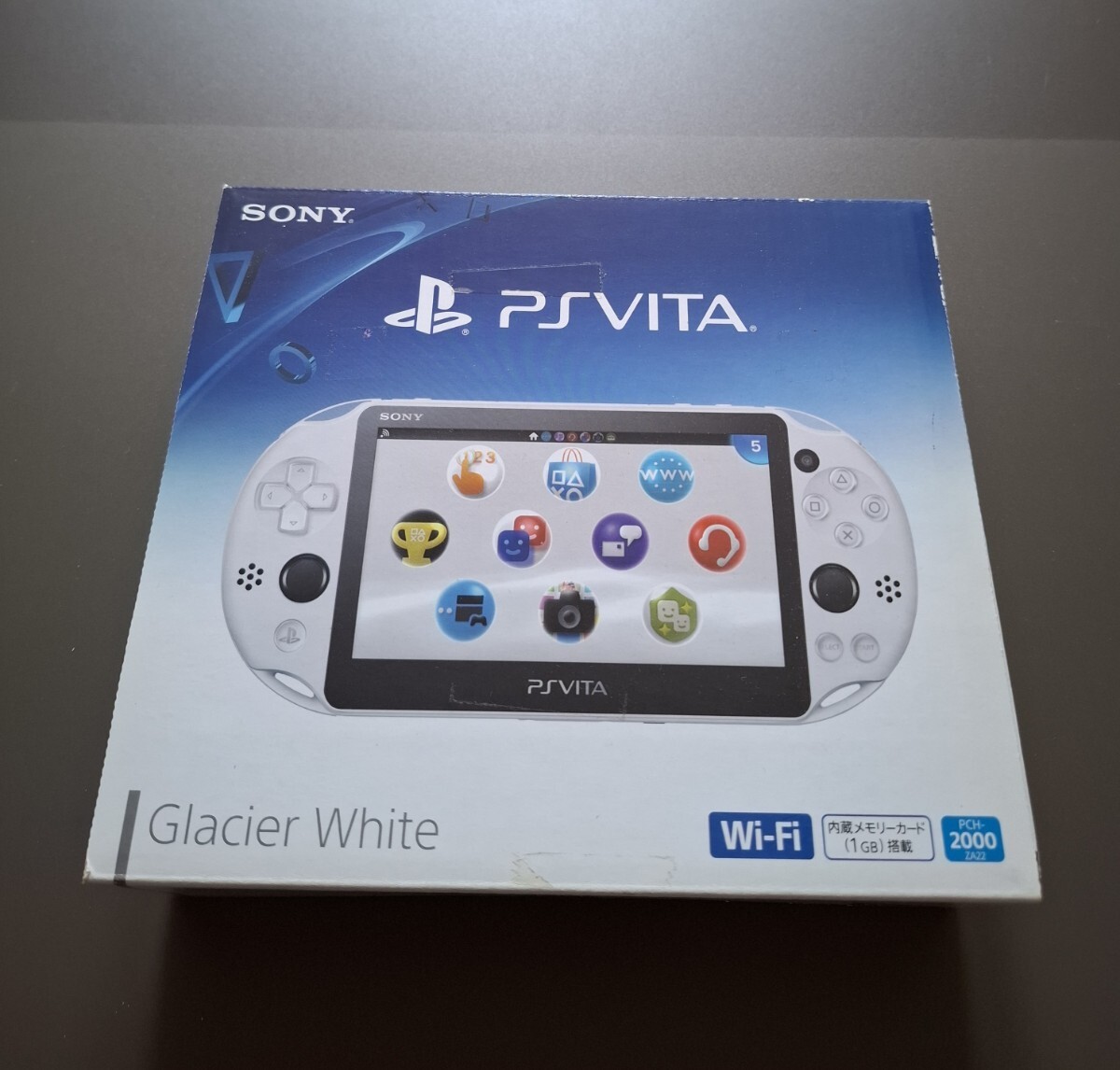PlayStation Vita PCH-2000ZA22 Wi-Fi Model Glacier White 16GB Memory Card