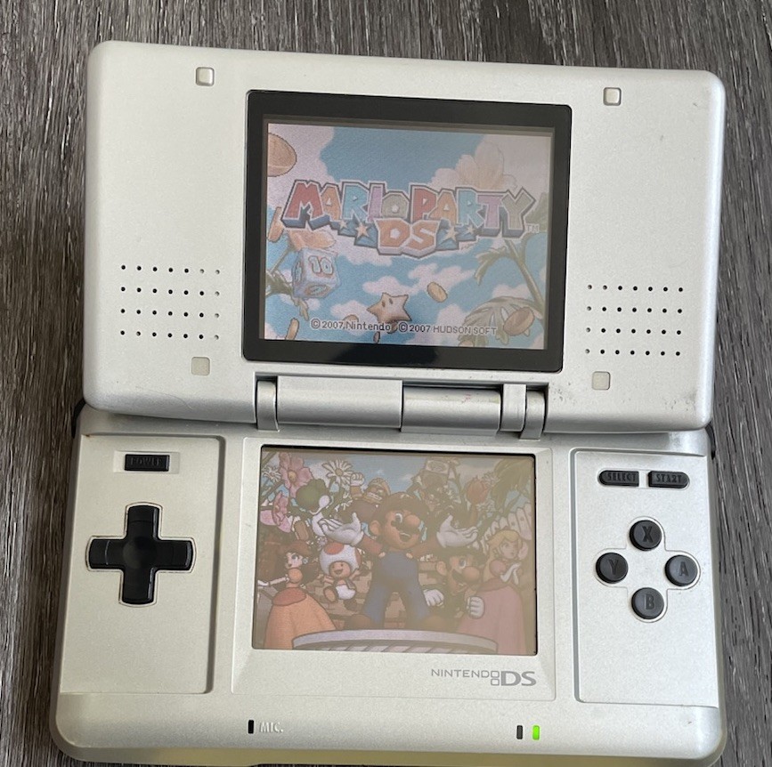 Mario Party DD & Mario Kart DS Nintendo DS Game Cartridge Authentic Save Tested