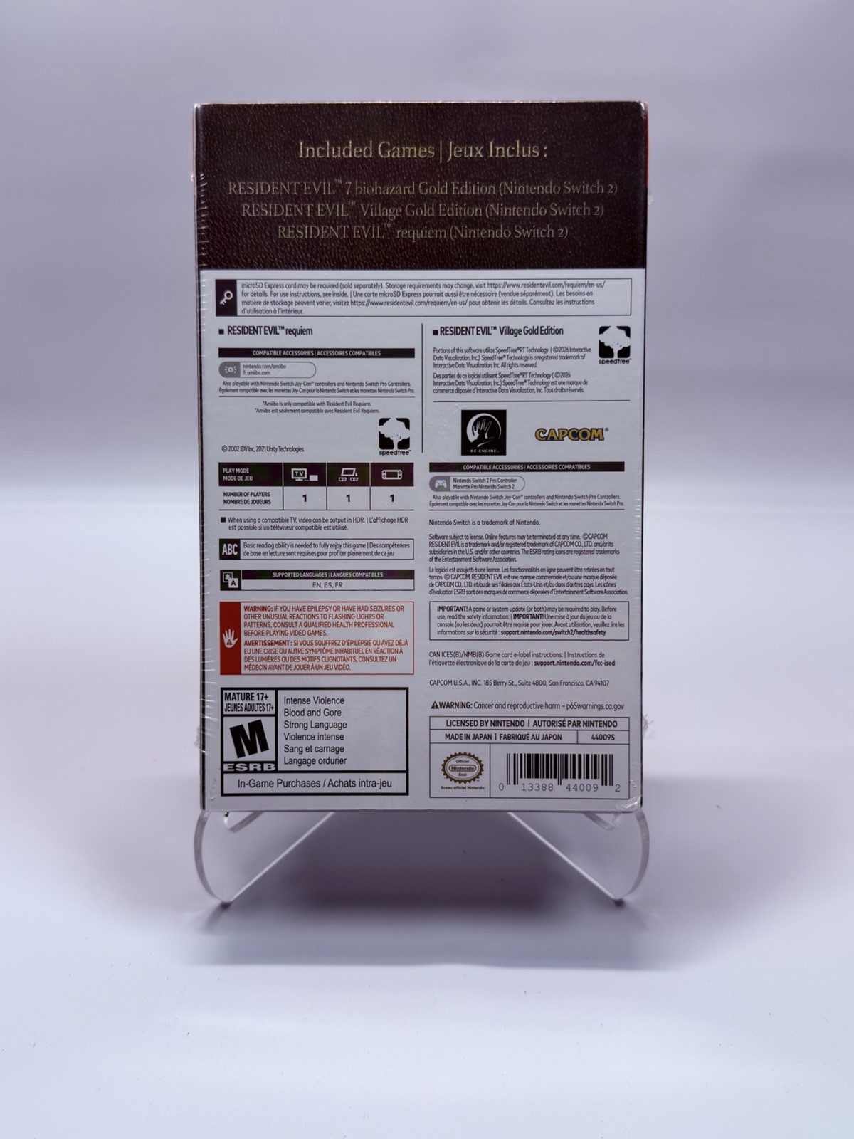 Resident Evil Generation Pack (Game-Key Card) – Nintendo Switch 2