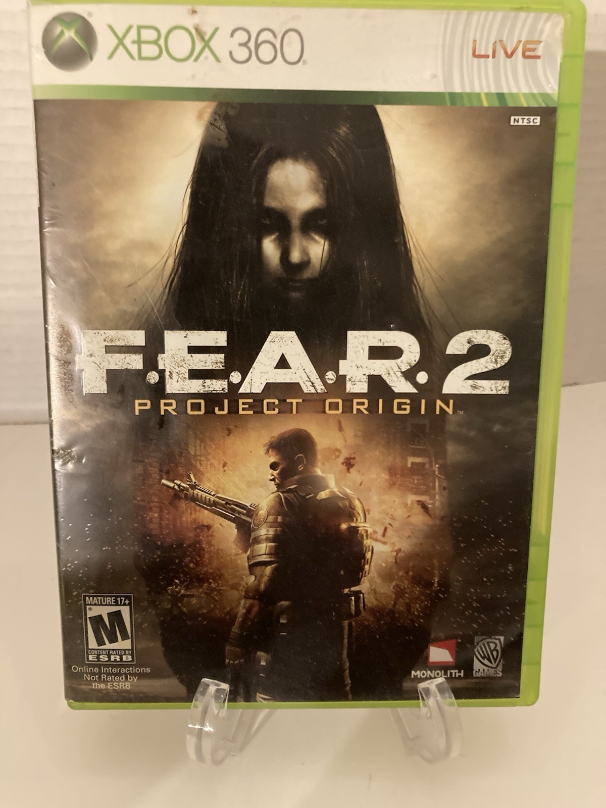Project Origin: Fear 2 – Microsoft Xbox 360. Tested And Working. No Manual