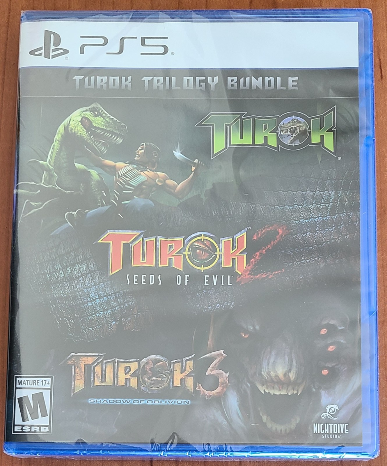 Turok Trilogy Bundle – PlayStation 5 (PS5 – NEW)