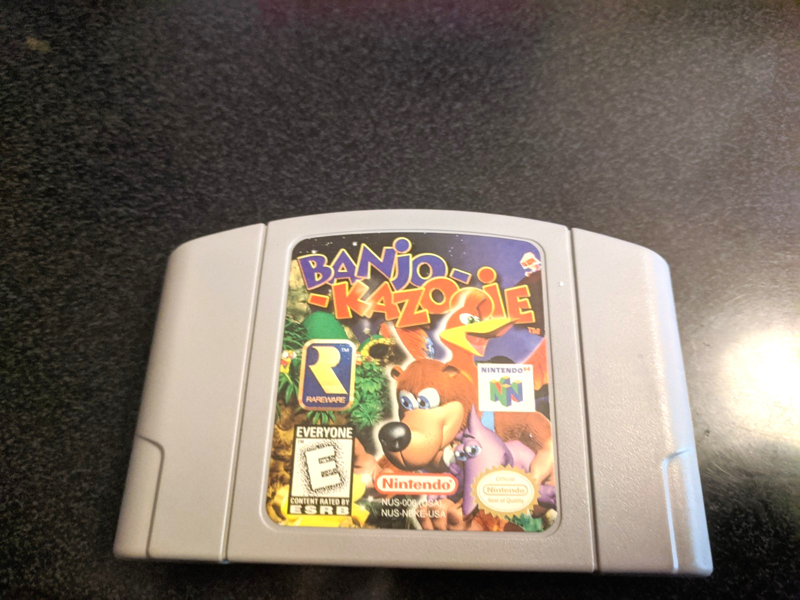 Banjo-Kazooie Nintendo 64 N64 Authentic OEM Cartridge Tested Clean USA