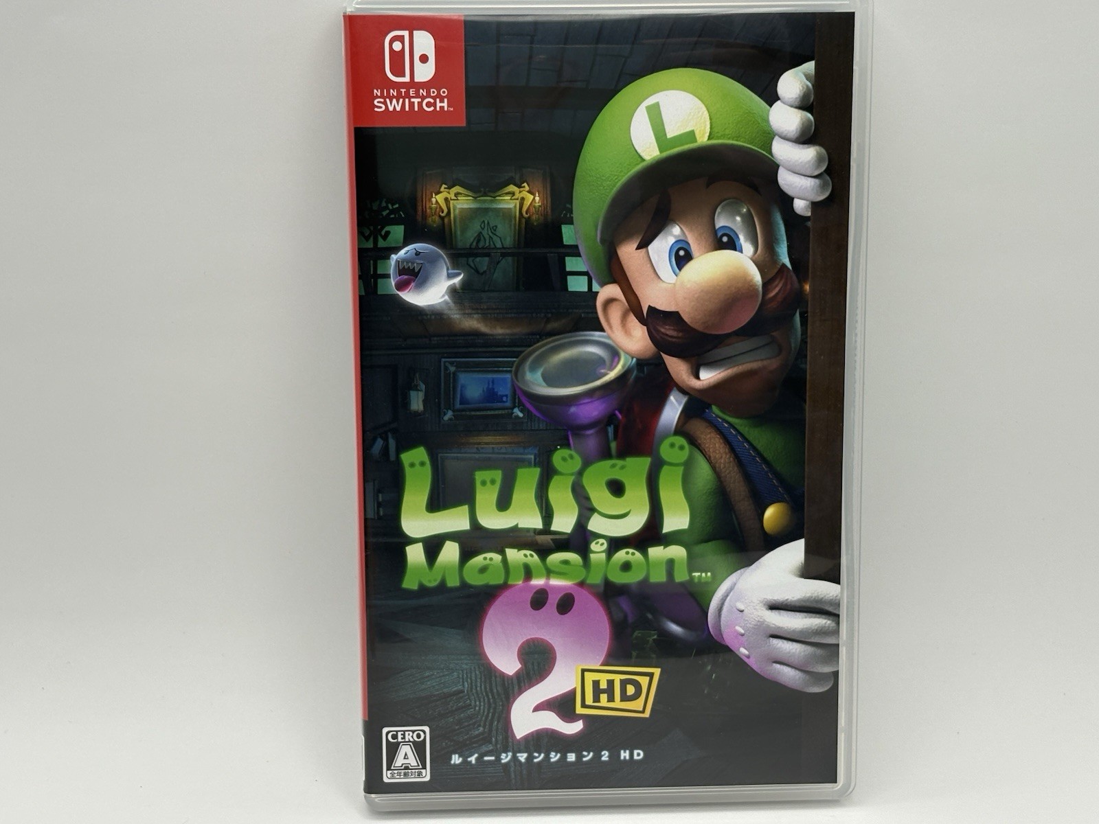 Luigi’s Mansion 2 HD Luigi Nintendo Switch Japan Game Multi-Language Tested