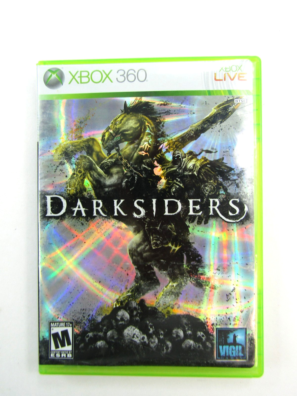 Darksiders XBOX 360 Video Game Vigil XBOX Live CIB Complete