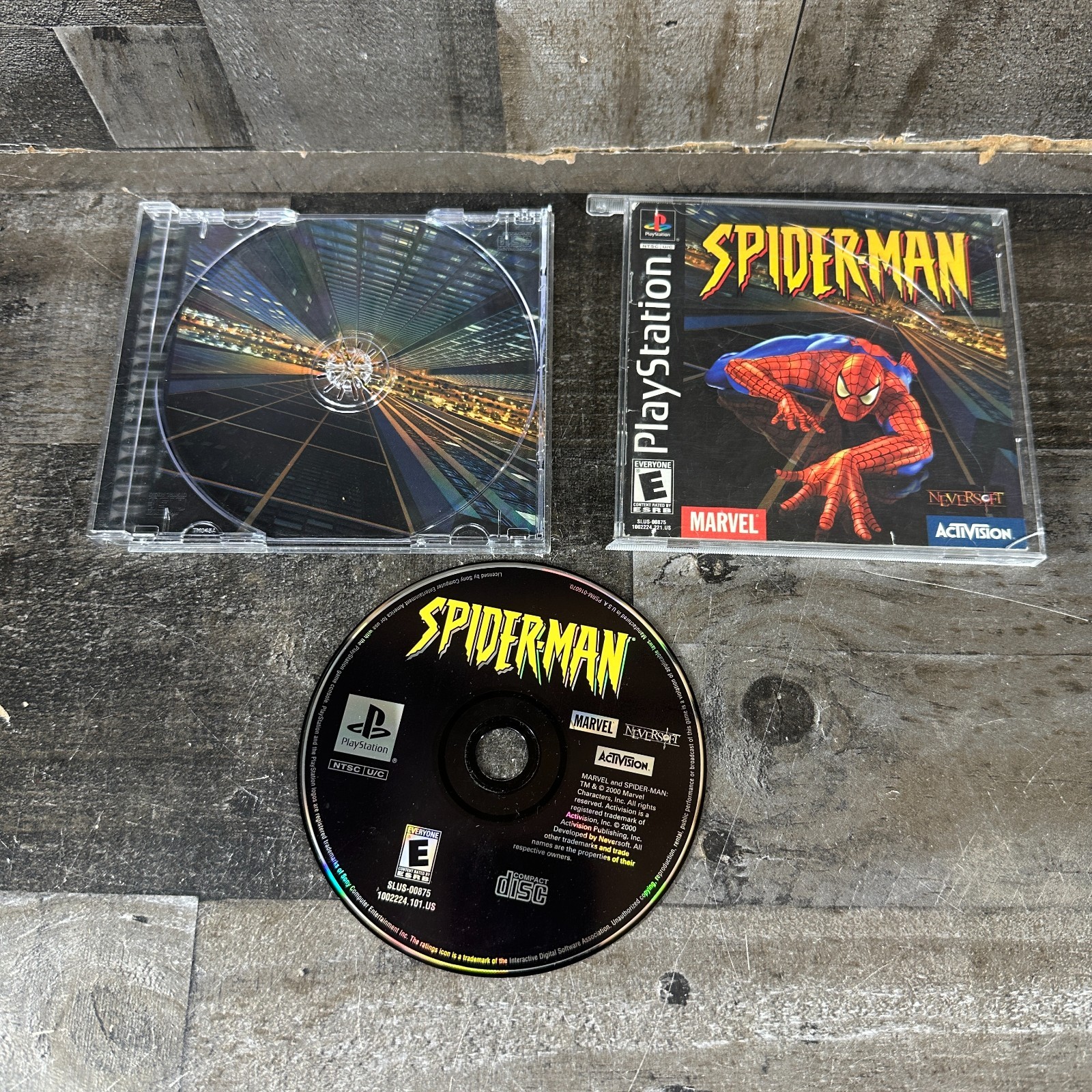 Spider-Man (Sony PlayStation 1, 2000)