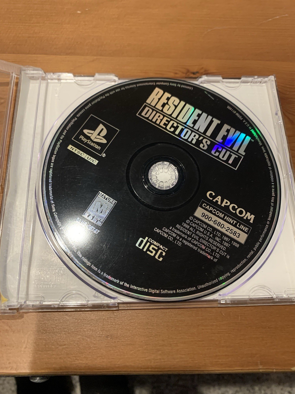 Resident Evil Director’s Cut PS1 (Sony PlayStation 1, 1997) DISC ONLY