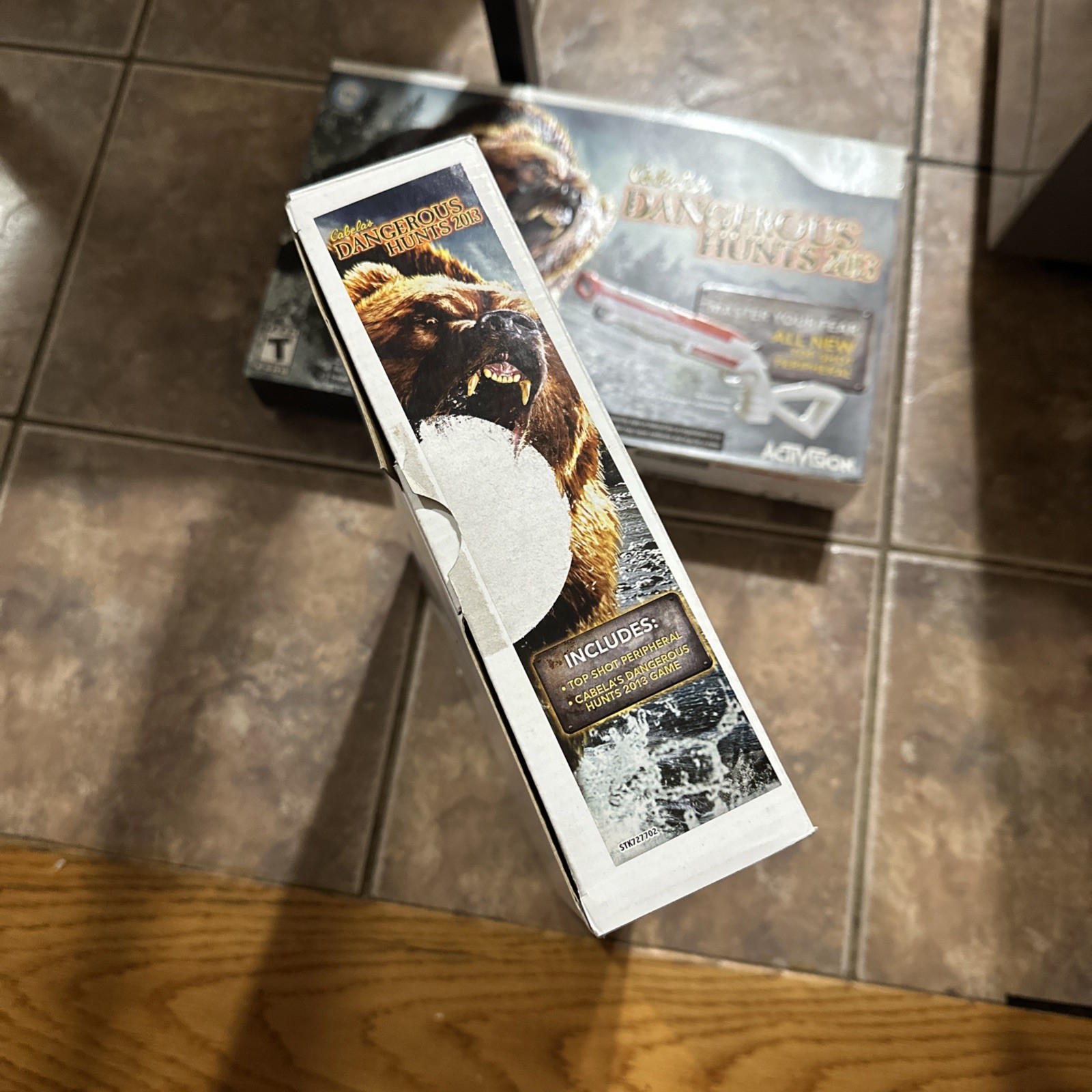 Cabela’s Dangerous Hunts 2013 Bundle Pack W/ Top Shot Peripheral (Wii) Sealed