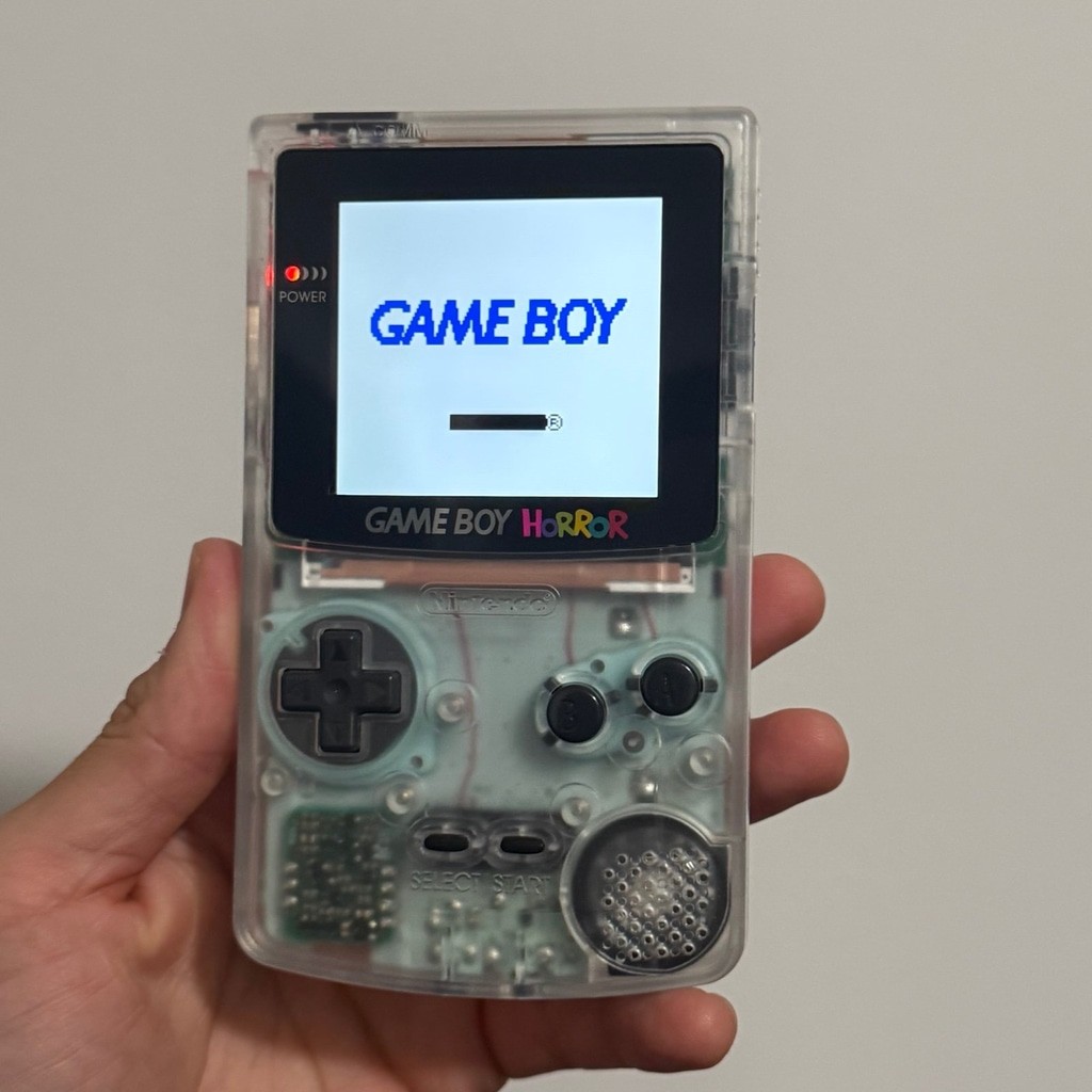 Luigi’s Mansion Gameboy Horror + IPS Screen Mod – Gameboy Color