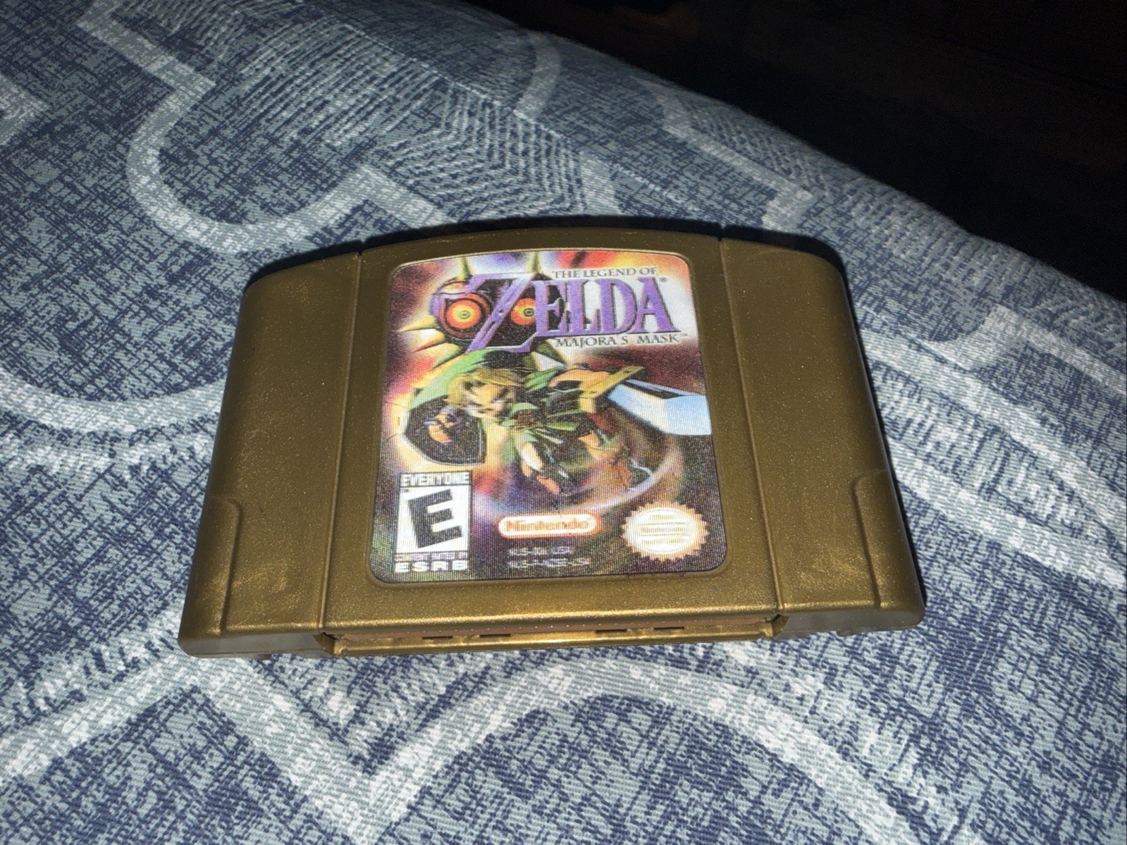 Zelda Majora’s Mask Collector’s Edition N64 Tested Authentic Gold Holographic