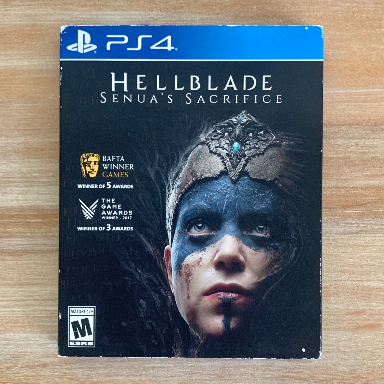 Hellblade: Senua’s Sacrifice with Slipcover (PlayStation 4 PS4, 2018) Free Ship!