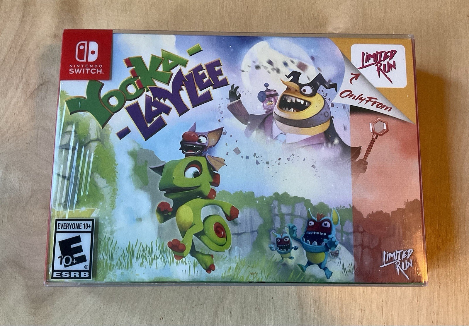 Yooka Laylee Classic Collector’s Edition Nintendo Switch Limited Run Brand New !