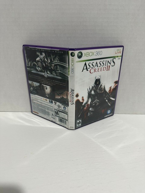 Assassin’s Creed II 2 (Microsoft Xbox 360, 2009) Missing Manual VG Condition