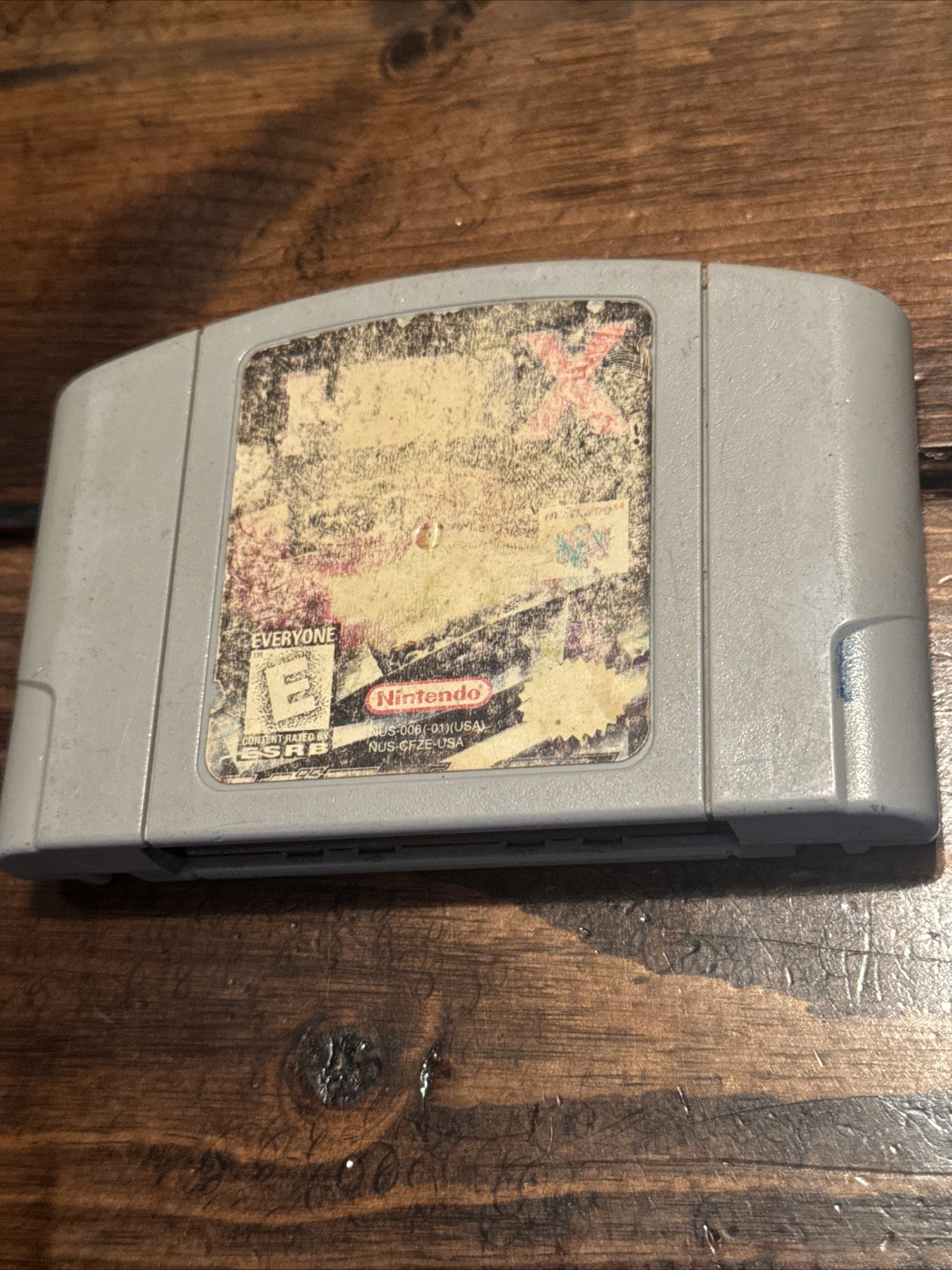 Nintendo 64 (N64) Game – F-Zero X (Game Cartridge Only) Cleaned Pins