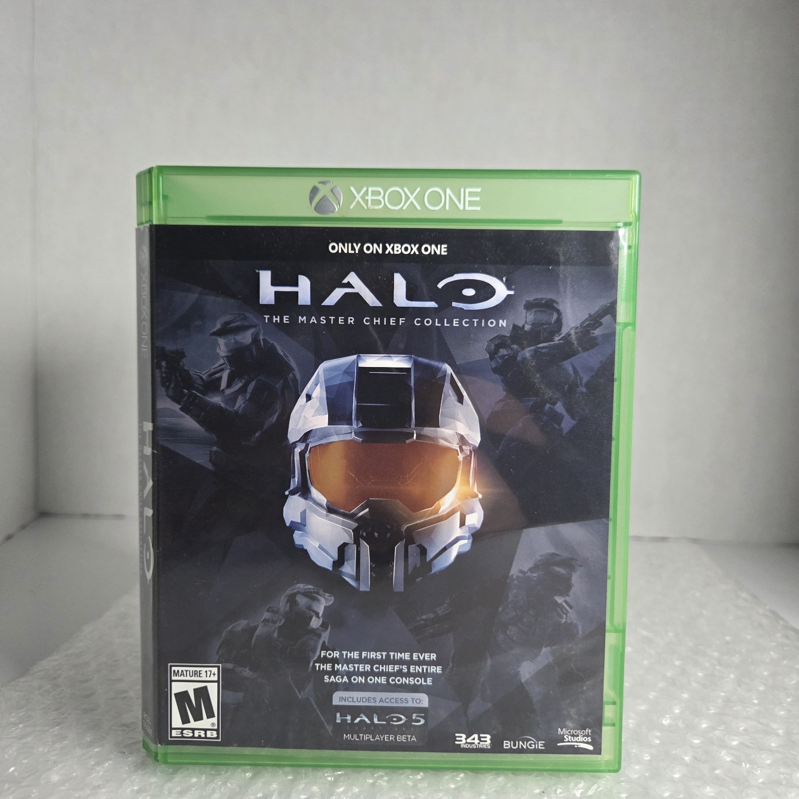 Halo Master Chief Collection Launch Microsoft Xbox One No Manual Test Bungie OEM
