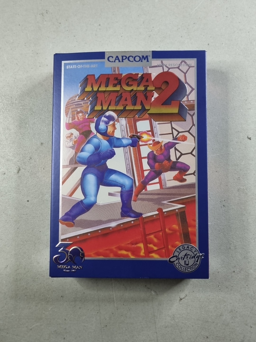 Mega Man 2 NES – 30th Anniversary iam8bit Blue Legacy Cartridge Collection