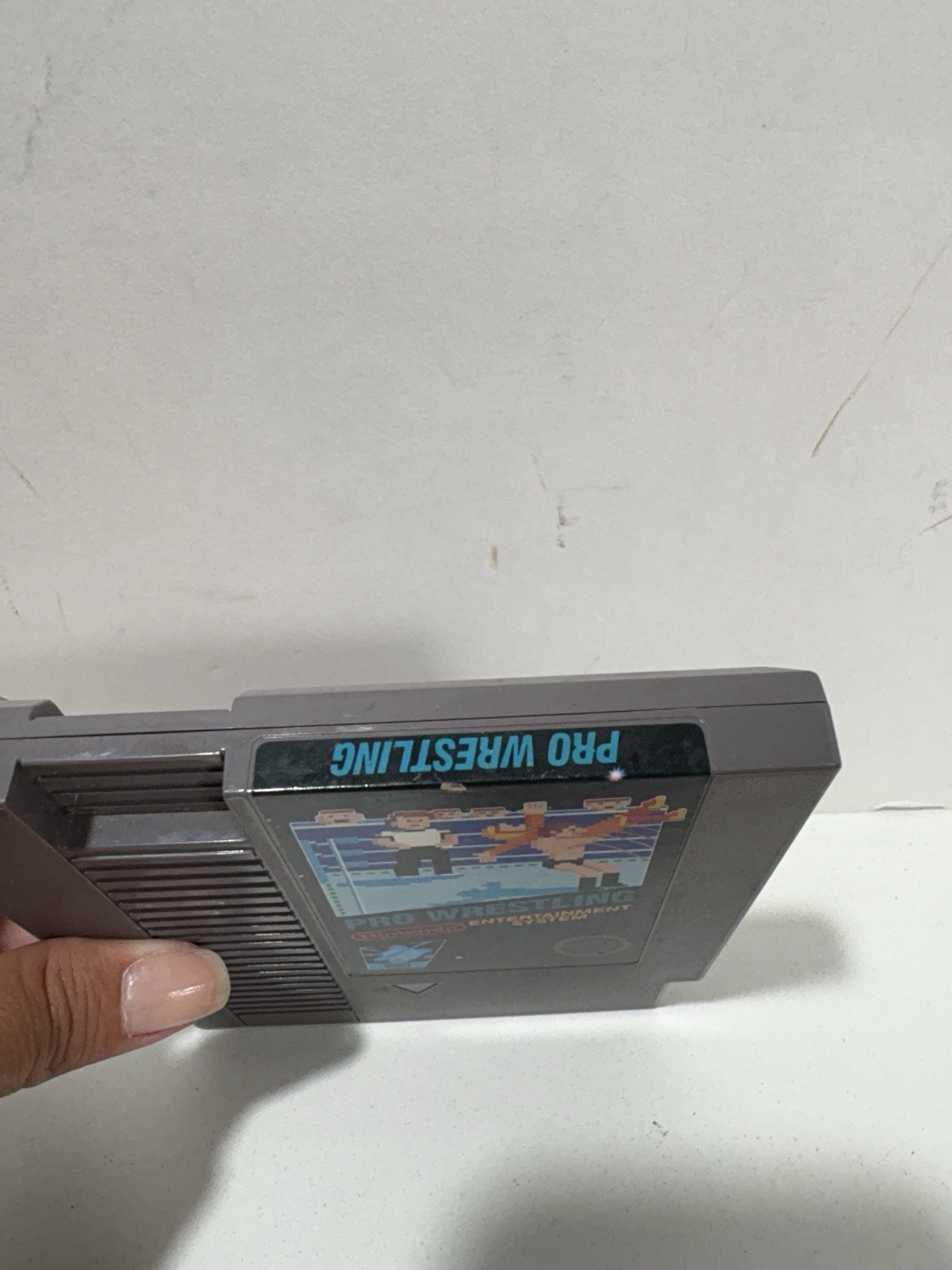 Pro Wrestling NES Nintendo Cartridge & Original Nintendo Sleeve Rare