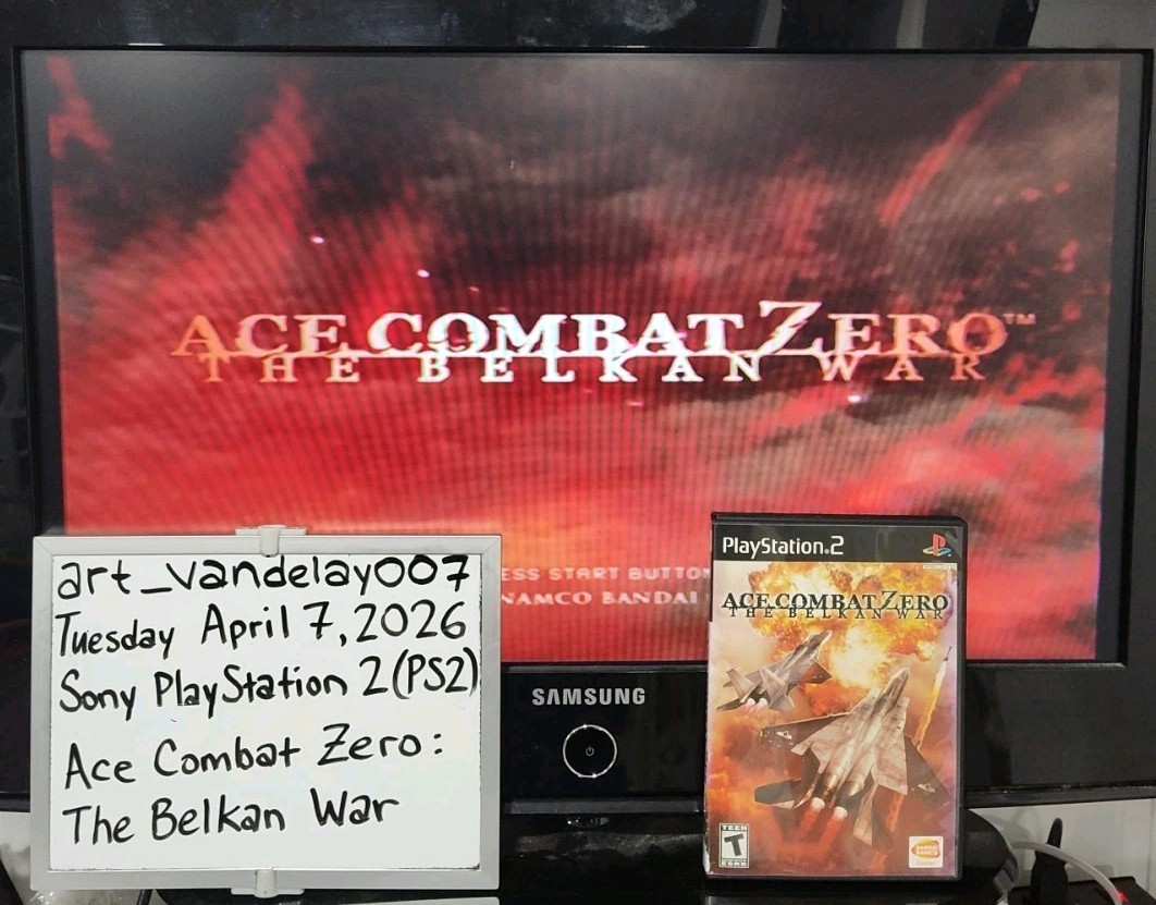 Ace Combat Zero: The Belkan War – (PlayStation 2 PS2, 2006) *CIB* VGC* Tested!